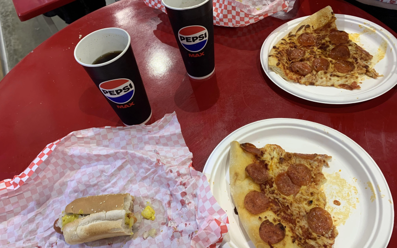 Costco pizza is ethereal…